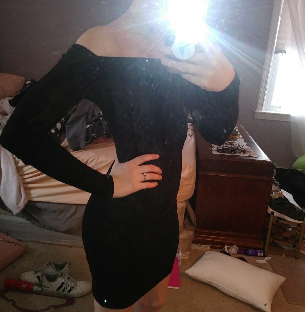 AEROPOSTLE Black Bodycon Dress